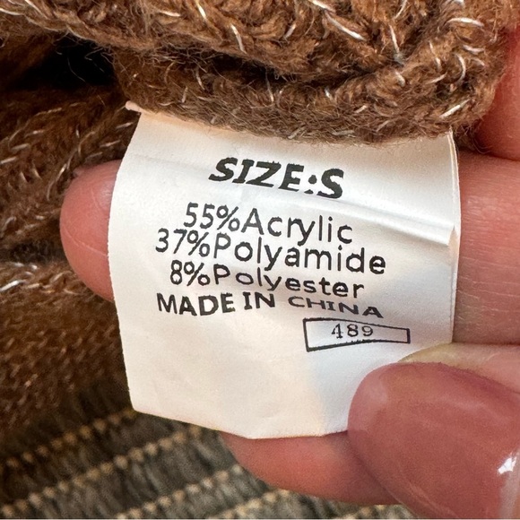 Brown Crew Neck Sweater - Picture 3 of 3